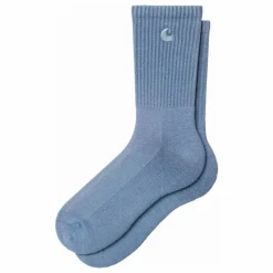 Outlet Carhartt WIP Chaussettes Hudson | Bleu Acier