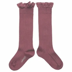 Collégien Chaussettes Joséphine | Rose Best