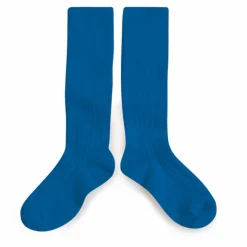 Outlet Collégien Chaussettes La Haute | Bleu