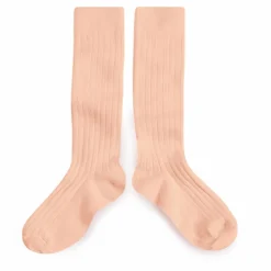 Collégien Chaussettes La Haute | Rose poudré Hot