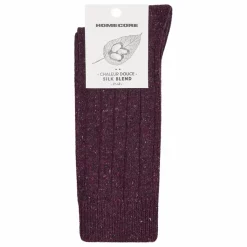 Homecore Chaussettes Laine-Soie | Violet Online