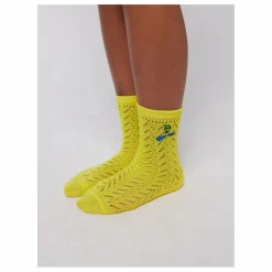 Discount Bobo Choses Chaussettes Pointelle Coton Bio | Jaune
