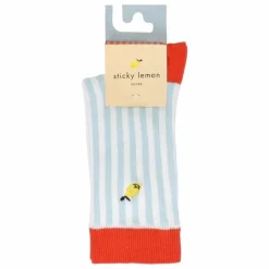 Enfant Sticky Lemon Nuit, Sous-Vêtements|Nuit, Sous-Vêtements|Chaussettes Rayées |