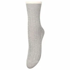 Becksöndergaard Chaussettes Scallop | Gris chiné Outlet
