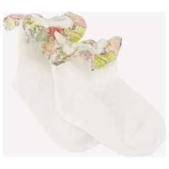 Sale Tartine et Chocolat Chaussettes Volants Liberty | Jaune