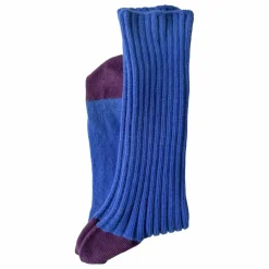 La cerise sur le gâteau Chaussettes Yvette | Bleu électrique Clearance