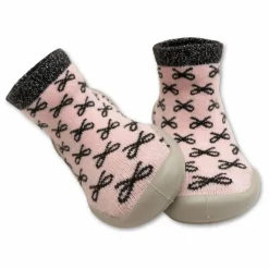 Collégien Chaussons Bows | Rose Clearance