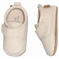 Enfant Melton Chaussons Cuir |