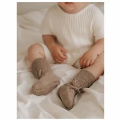 Main Sauvage Chaussons en alpaga | Avoine
