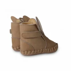 Donsje Chaussons Fourrés Lapin Kapi | Gris taupe New