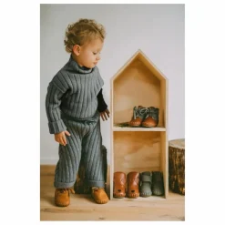 Donsje Chaussons Fourrés Ours Kapi | Cognac