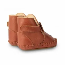 Donsje Chaussons Fourrés Ours Kapi | Cognac