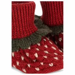 Konges Sløjd Chaussons|Chaussons Fraises Laine Mérinos |