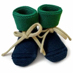 New Hvid Chaussons Laine Mérinos | Bleu