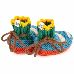 Best Bobo Choses Chaussons Maille | Bleu