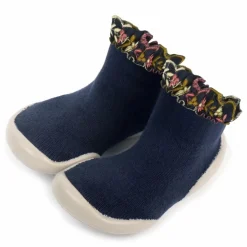 Collégien Chaussons Marguerite | Bleu marine Discount