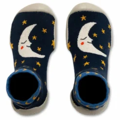 Collégien Chaussons Moon | Bleu nuit