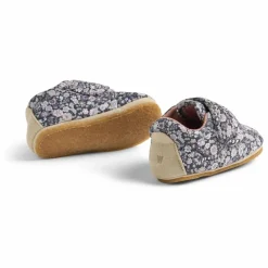 Enfant Wheat Chaussons|Chaussons|Chaussons Sasha Fleuris Fibres Recyclées |