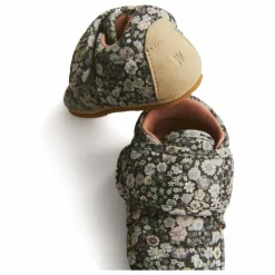 Enfant Wheat Chaussons|Chaussons|Chaussons Sasha Fleuris Fibres Recyclées |