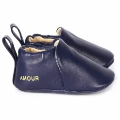 Best Artistes Amoureux Chaussons Souples | Bleu marine