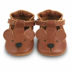 Online Donsje Chaussons Spark Cuir | Camel