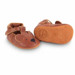 Online Donsje Chaussons Spark Cuir | Camel