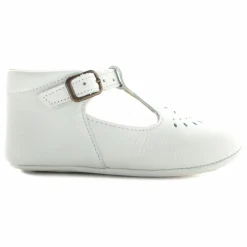 Poppée Chaussons T-Bar Minimilton | Blanc Online