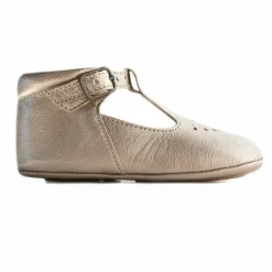 Poppée Chaussons T-Bar Minimilton | Champagne