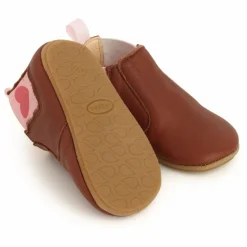 Lazare Chaussons Ultra Souples Oscar | Marron