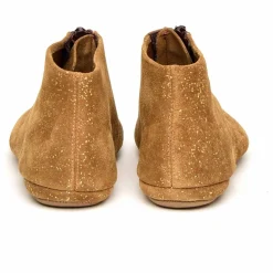 Pèpè Chaussons Zip Avant | Marron Hot