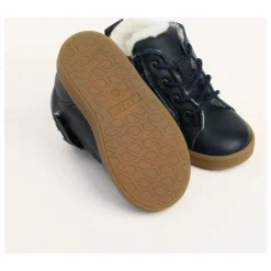 Lazare Chaussures Premiers Pas Fourrées Auguste | Bleu marine
