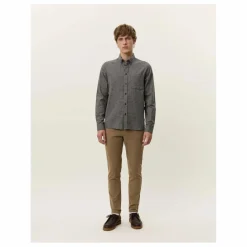 New Les Deux Chemise à Carreaux en Flannel Konrad | Blanc cassé
