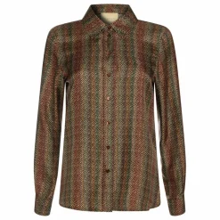 Femme Momoni Chemise Arles Imprimée Soie |