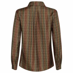 Femme Momoni Chemise Arles Imprimée Soie |