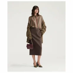 Femme Momoni Chemise Arles Imprimée Soie |