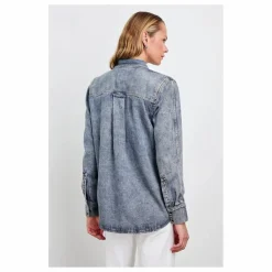 Rails Chemise Atticus | Mid Blue Clearance