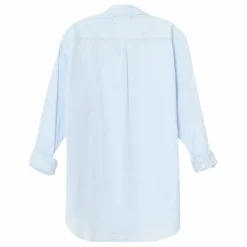 Xirena Chemise Beau Popeline de Coton | Bleu ciel Outlet