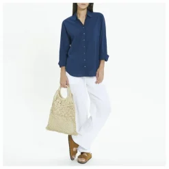 Femme Xirena Chemise Beau Popeline de Coton |