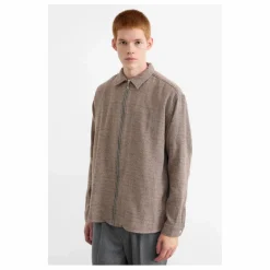 Edmmond Studios Chemise Blurred Landscape | Gris chiné Best