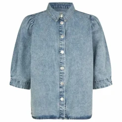 Lollys Laundry Chemise Bono Denim | Washed Blue Clearance