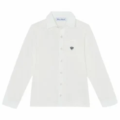 Tartine et Chocolat Chemise Brodée | Nacre