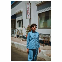 Femme Poudre Organic Chemise Capucine Denim - Collection Femme |