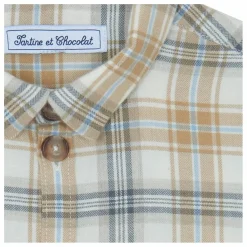 Enfant Tartine et Chocolat T-Shirts, Chemises|Chemise Carreaux |