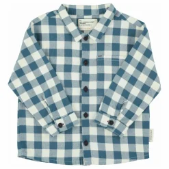 Best Piupiuchick Chemise Carreaux Coton Bio | Bleu
