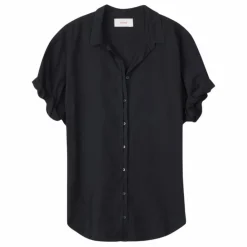 Best Xirena Chemise Channing Popeline de Coton | Noir