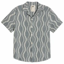 Homme OAS Chemise Como Cuba Waffle |