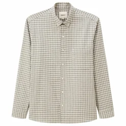 Outlet Noyoco Chemise Curtis Carreaux Coton Recyclé | Gris