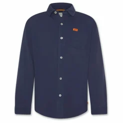 Online AO76 Chemise Dan Pique Coton Bio | Bleu marine