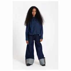 Enfant Finger in the nose Blouses, T-Shirts|Blouses, T-Shirts|Chemise Denim Courte Crush |