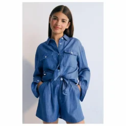 Enfant the new society Blouses, T-Shirts|Blouses, T-Shirts|Chemise Denim Ophelia Tencel |